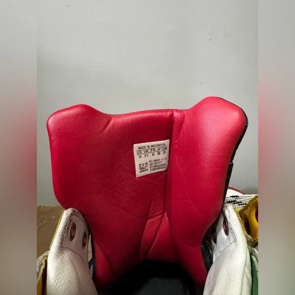 Adidas x Jeremy Scott Totem Pole Wings Sneakers Size 10 US Rare JS Tribal - Picture 4 of 13